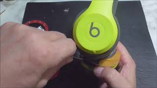 BEATS WIRELESS　SOLO2,３　イヤーパッド交換方法、５分でできる。