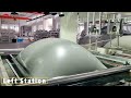 Upgraded luggage manufacturing machine to Bangladesh.#luggageformingmachine #vacuumformingmachine