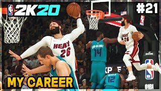 HOF Contact Finisher! CONTACT WINDMILL BODY BAG! First Game Starting! NBA 2K20 My Career Ep 21