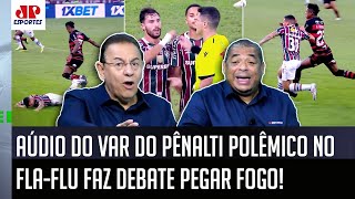 Thumbnail for "ISSO É PALHAÇADA!" ÁUDIO do VAR do PÊNALTI do Flamengo contra Fluminense É REVELADO e FERVE DEBATE!