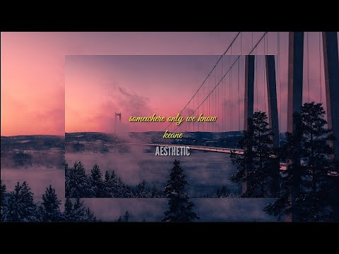 Keane - Somewhere Only We Know (Speed up)