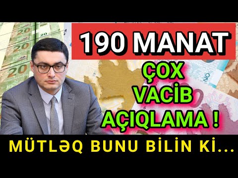 DİQQƏT ! 190 Manat ancaq bu şəxslər üçündür , Əyər Sizdə almaq istəyirsizsə mütləq bunu bilin ki...