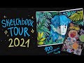Обзор скетчбука ✨ 2016-2021 Sketchbook tour!