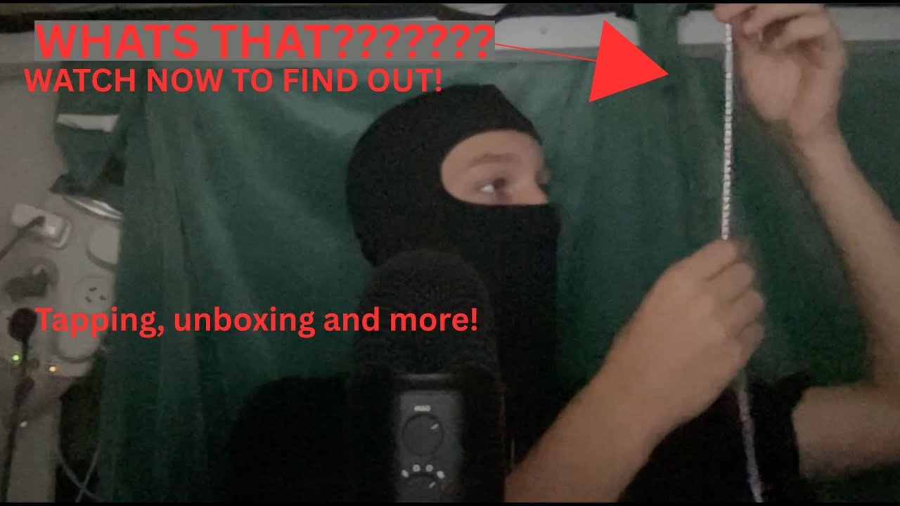 come unbox my new accessories asmrr! (tapping, unboxing and more)