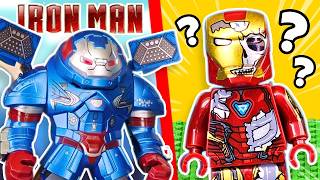 картинка: Распаковка ВСЕХ минифигурок LEGO IRON MAN...