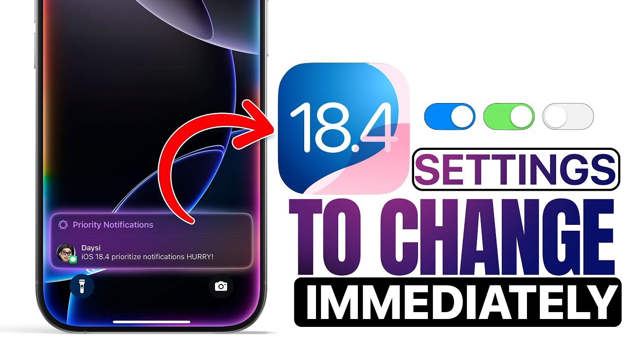 iOS 18.4 - Change These 5 Things FIRST!