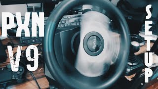 PXN V9 Racing Wheel Unboxing and Quick Setup