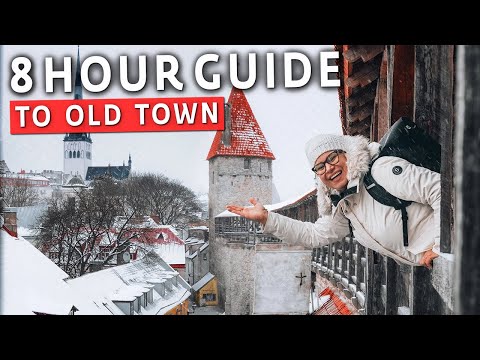 Video: Huraian dan foto Tallinn city (Tembok dan menara kota) - Estonia: Tallinn