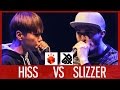 HISS vs SLIZZER  |  Grand Beatbox SHOWCASE Battle 2017  |  1/4 Final
