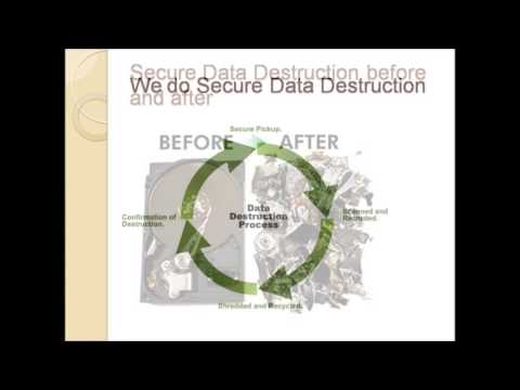 Secure Data Destruction Services - YouTube