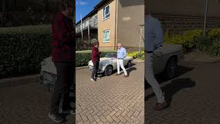 Barry Taylor meets his dream MGB!