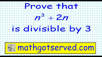 #5 Principle mathematical Induction n3+2n is divisible by 3 induccion n^3+2n pt VIII mathgotserved
