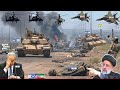 Iran and Israeli war Fighter jets attack on military base system GTA v gameplay
