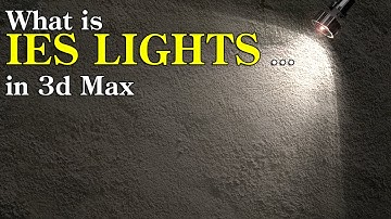 what is IES lights in 3D Max