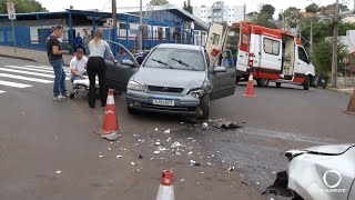 Acidente entre dois carros deixa um ferido em Pato...