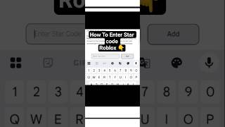 Roblox mein Star Code kaise use karein? * Apne pasandida Roblox Creator ko support karne ka tarika