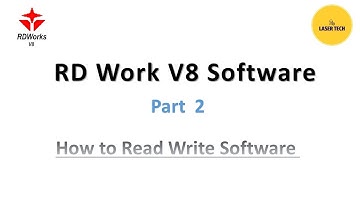 RD Work V8 Software (Tutorial Part 2) | CO2 Laser Software