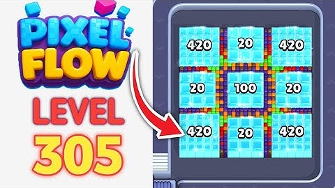 Pixel Flow Level 305 Walkthrough