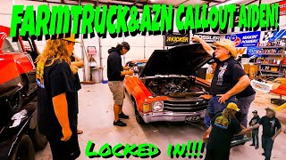 FarmTruck and AZN Callout Aiden In The MoorDoor Nova! LOCKED IN! We Got Us An Automobile Race!