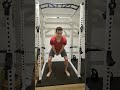 1st exercise of the HIIT: kettlebell swing