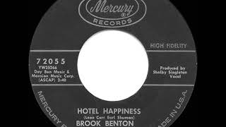 1962 HITS ARCHIVE: Hotel Happiness - Brook Benton