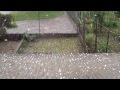 Orage grele guerting moselle 20 juin 2013