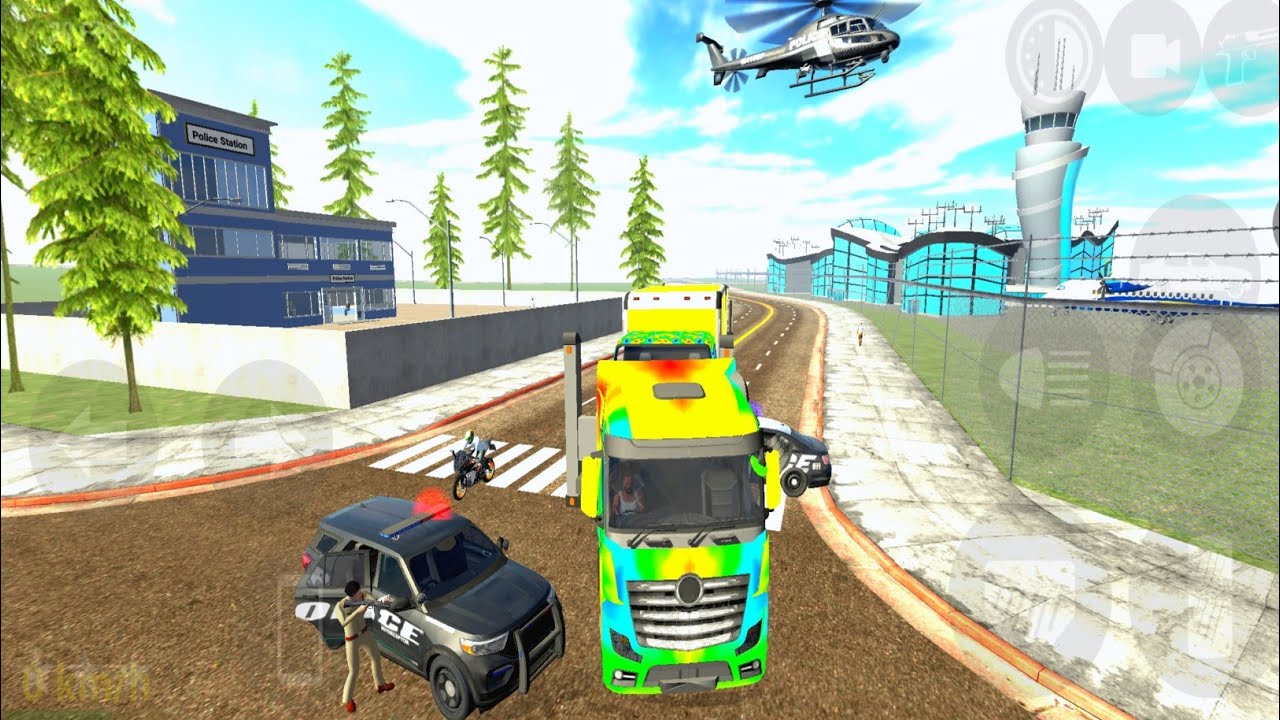 Truck Stolen From Police Station 🚛 Indian Bike Driving 3D | Android Gameplay 