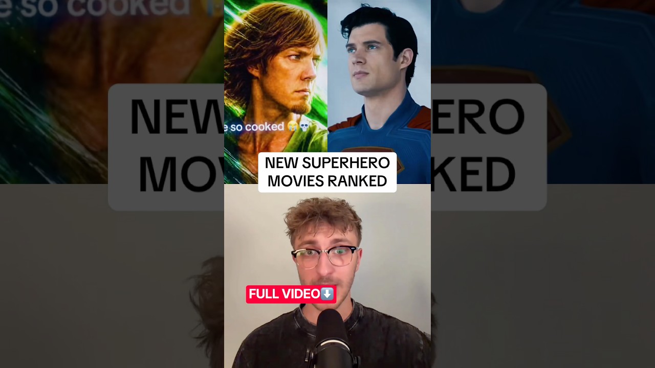 UPCOMING SUPERHERO MOVIES RANKED‼️😱