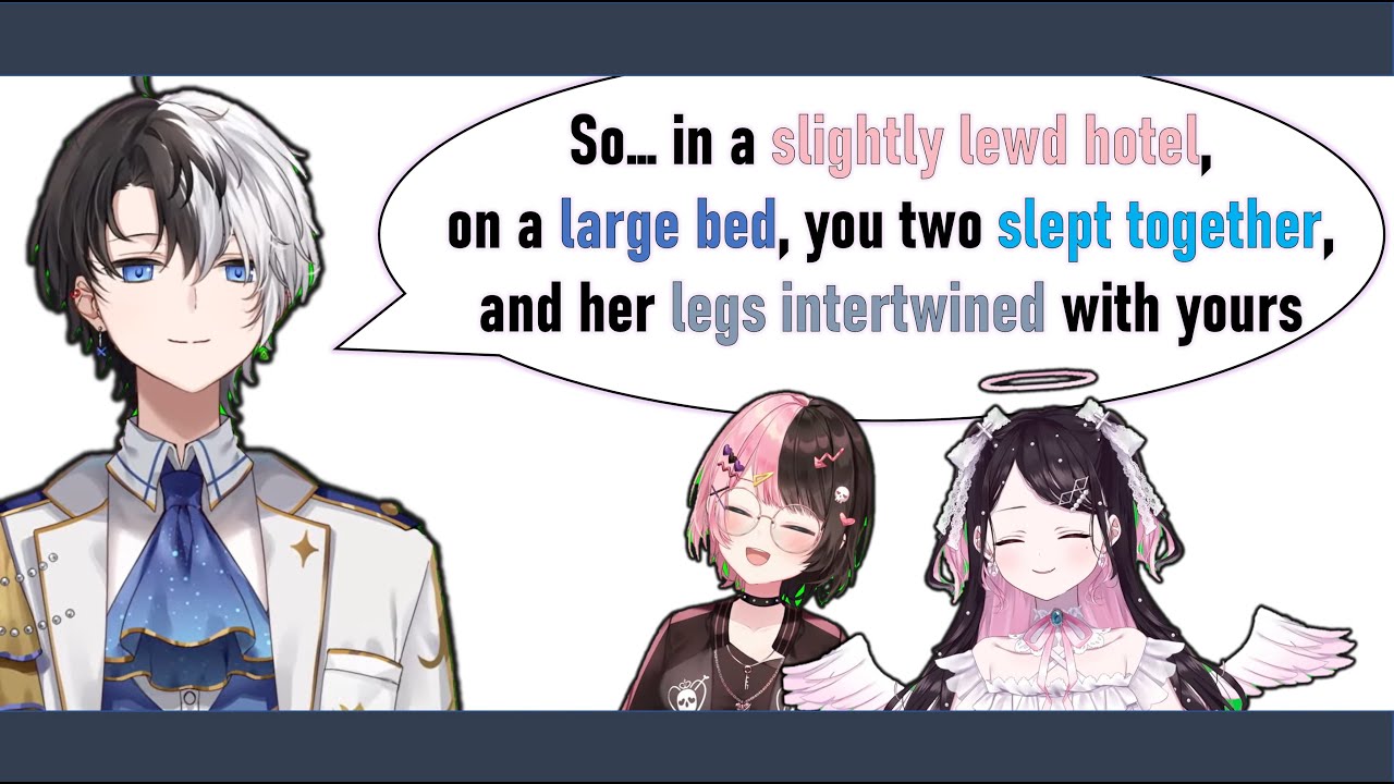 Yuri 【Kamito, Tachibana Hinano, Kaga Nazuna, Giru-kun | VSpo! OreApo ENG SUB】