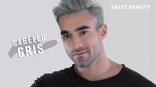 Cabello Gris Para Hombre Youtube