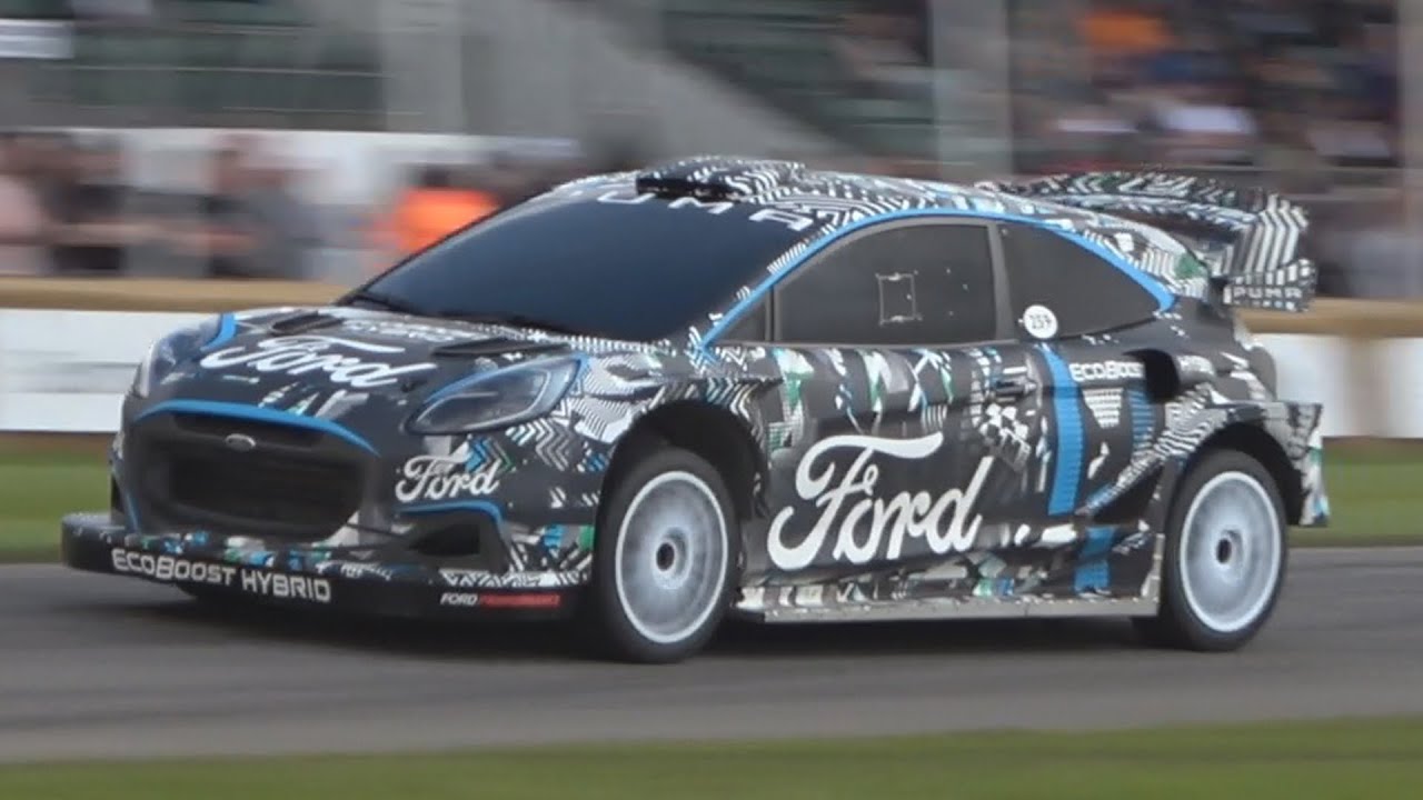 First pictures: M-Sport Ford 2022 testing
