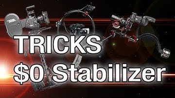 The $0 DIY Camera Stabilizer Trick. Works GREAT in a pinch.