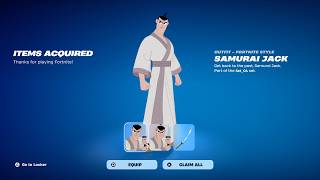 How To Get Samurai Jack Skin Bundle FREE In Fortnite (Unlocked LEGO Samurai Jack Style)