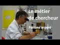 Le mtier de chercheur  parlons argent