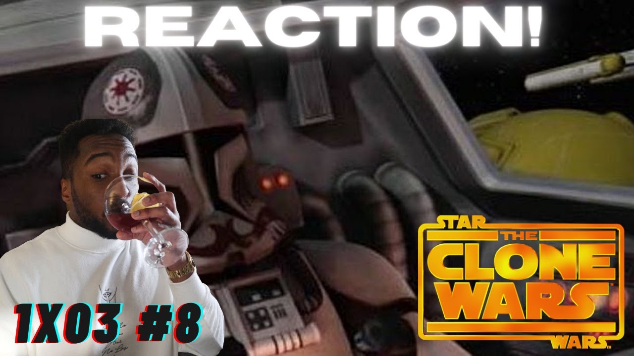 Star Wars: The Clone Wars: 1x03 REACTION - Shadow of Malevolence #8