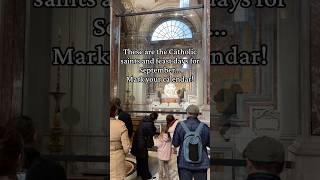 The Saints We Celebrate in the Catholic Church in the Month of September