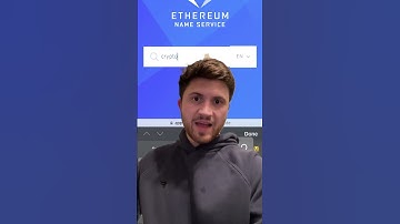 How to set up an ENS name for your wallet! #crypto #ethereum #shorts