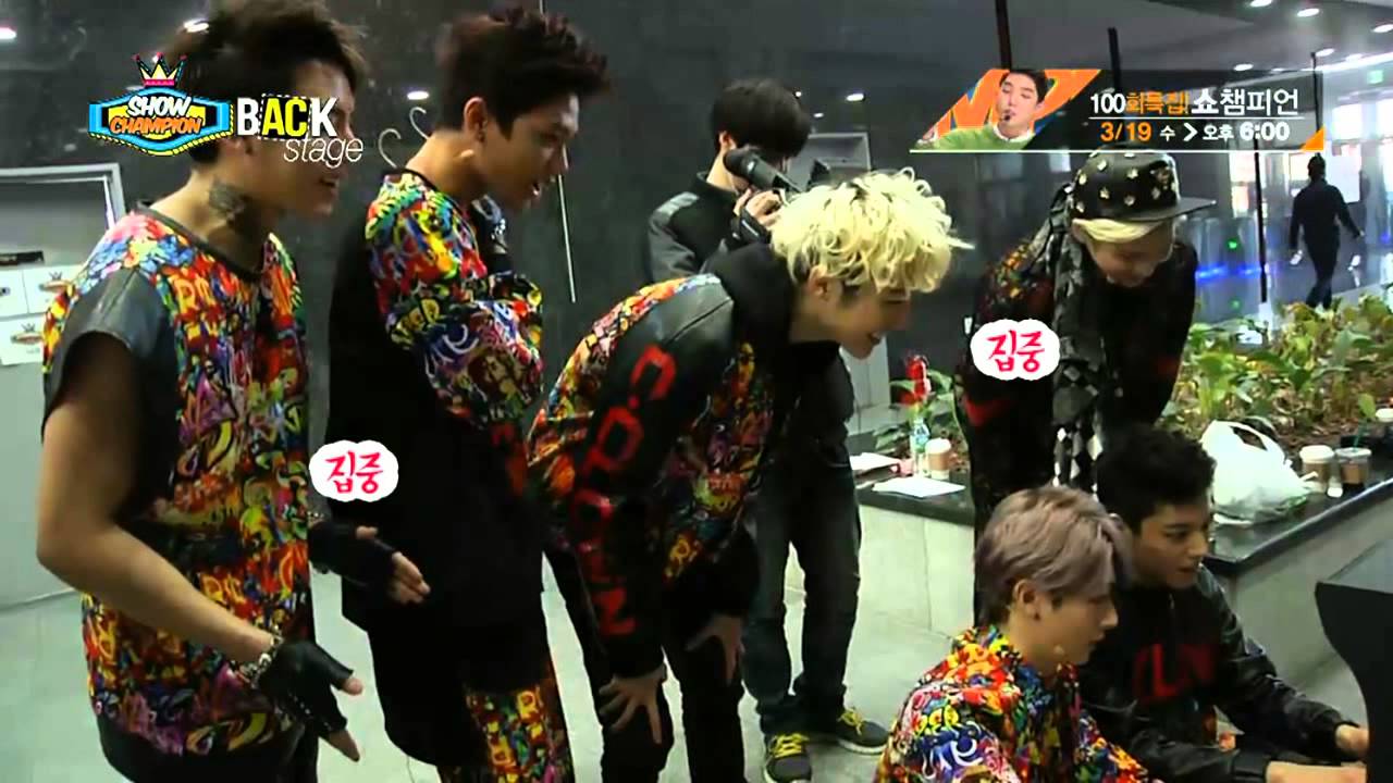 140315 씨클라운(C-Clown) - 쇼챔 백스테이지