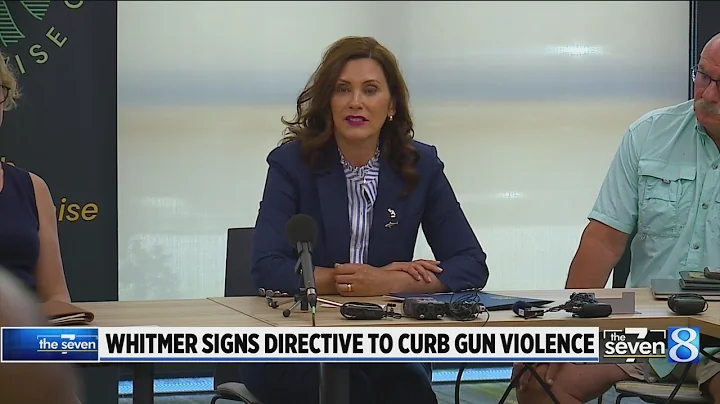 In Kzoo, Whitmer signs executive directive to curb gun violence