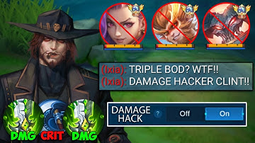 GLOBAL CLINT NEW ABNORMAL ONE SHOT DAMAGE BUILD!🔥 (must try) CLINT BEST 1 HIT BUILD 2024!!