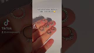 Take these SILVER nose rings back home!!💥 Take these SILVER nose rings back home!!💥