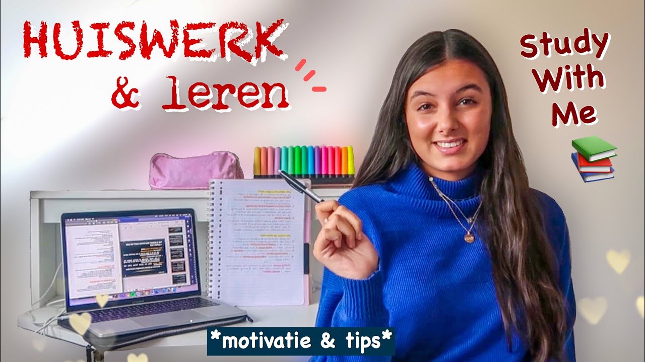 PRODUCTIEVE ONLINE SCHOOLDAG ROUTINE!