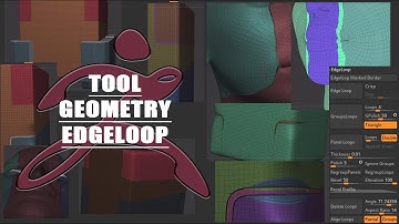 【ZBrush 2022】【memo】tool:Geometry|Edgeloop