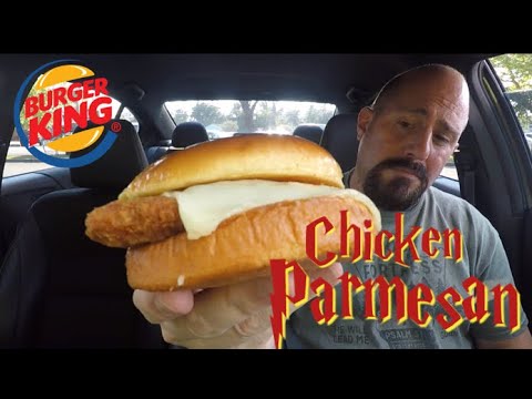 Burger King Chicken Parmesan Sandwich Review : Food Review