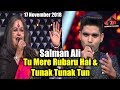 Salman Ali -Tu Mere Rubaru Hai & Tunak Tunak Tun | Indian Idol 10 | 17 November 2018