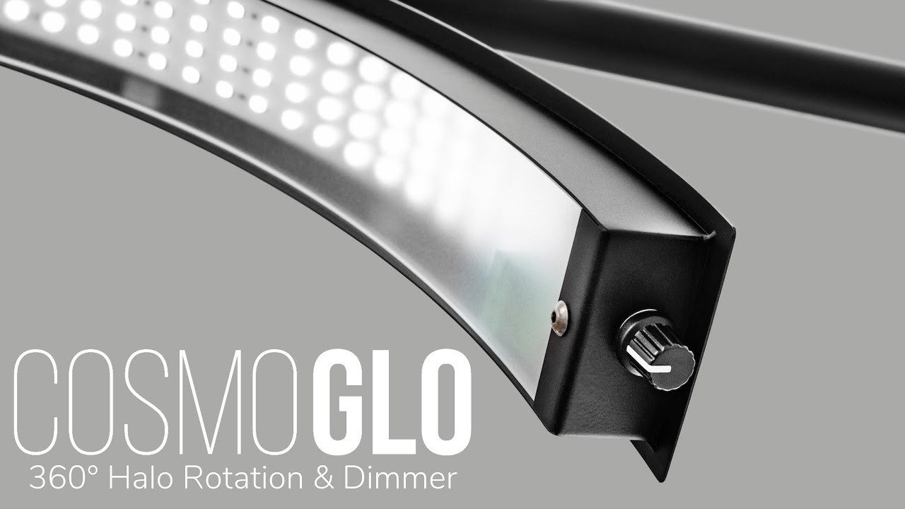 Product Feature:  360° Halo Rotation & Dimmer