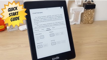 Kindle Paperwhite Quick Start Guide
