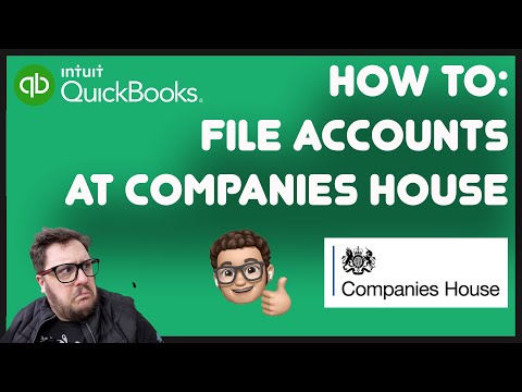 How to file accounts to Companies house from QuickBooks Online