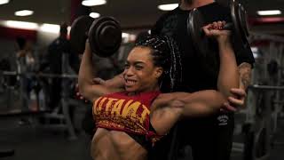 IFBB Pro Lola Montez Shoulder Training MUTANT