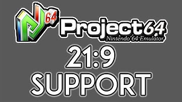 Project 64 - Running Games at 21:9